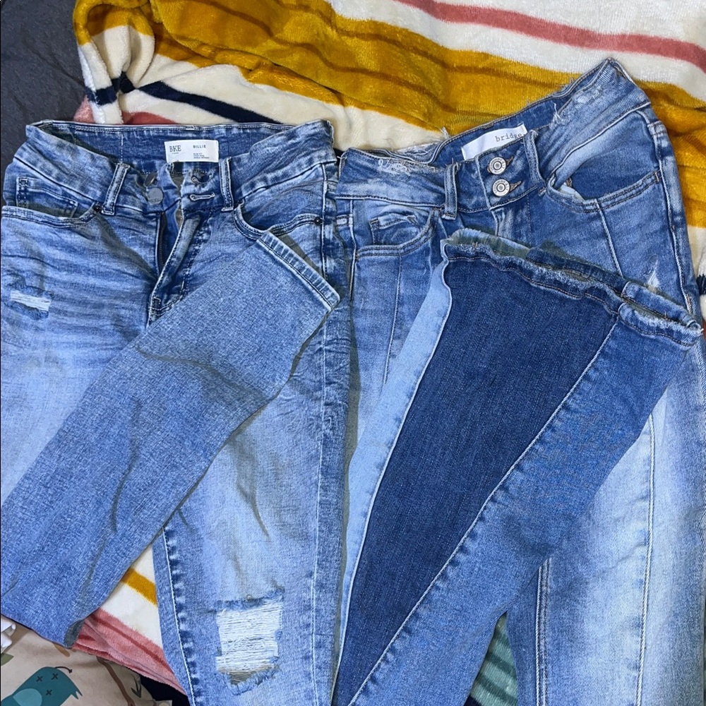 BKE (27) and Kancan (24) Denim Jeans